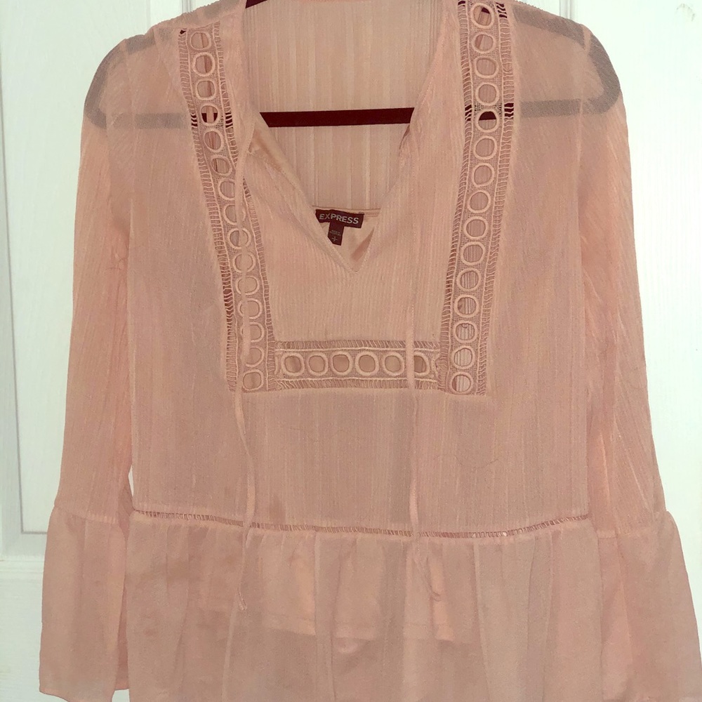 Blush Pink Top
